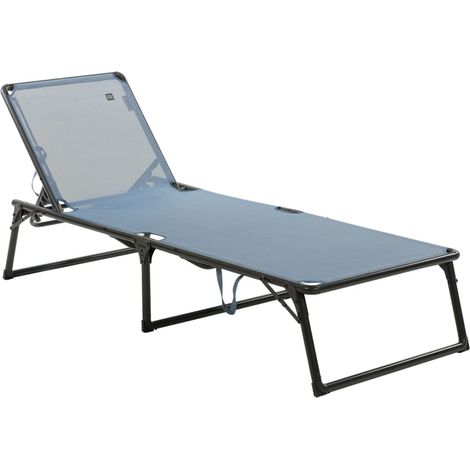 Travellife Como chaise longue azul cielo camping (1/5)