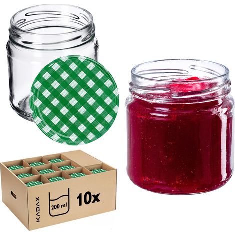KADAX Glas Klara 200ml fi66 TO-210 Paket 10 Stück + (1/5)