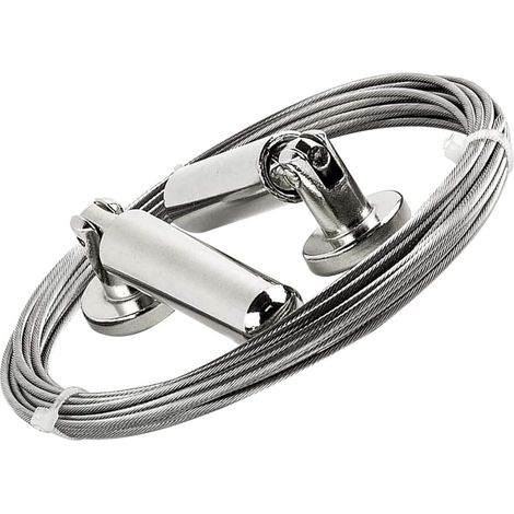 1Ensemble Fil de Tension Acier Inoxydable pour Rideaux Accessoire Décoratif pour Projets de Décoration Murale pour Tapestry (1/5)