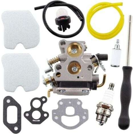 Carburateur avec Tournevis de Réglag Filtre à Air pour Husqvarna 235 235E 236 236E 240 240E C1T-W33 4 Zama Tronçonneuse Remplace 574719402 545072601