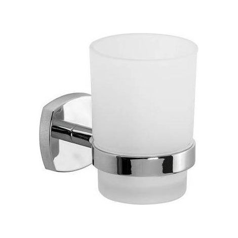 PORTA SPAZZOLINI STARTER Misura: Cromo cm 6,7 x h.9,6 x 10,5