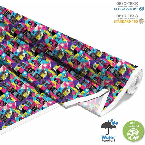 Dekorativer Outdoor-Stoff Oxford - Geometrisches Motiv I DX3187 (1/5)