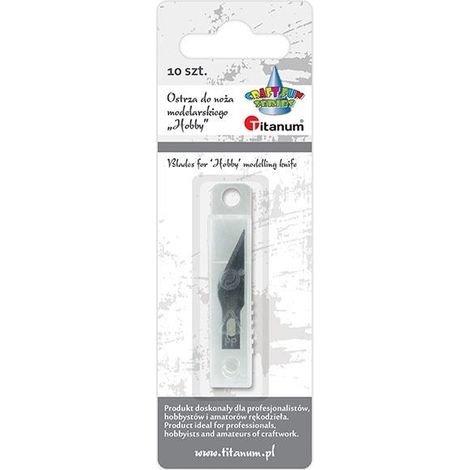 Ersatzklingen für Modellbaumesser, 10 Stück