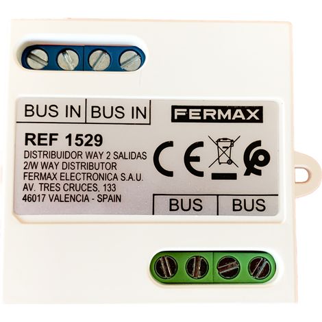 Distribuidor way 2 salidas + para señal del bus + 2 ramales