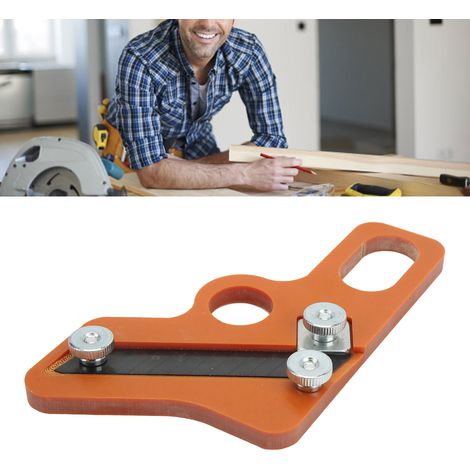 Outil manuel de placage de chants de 8 mm pour le travail du bois, pour panneaux sans peinture, couteau de raclage et de découpe de chants en PVC épais, modèle à usage unique.