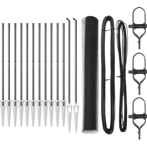 Maison Exclusive - Schweißdrahtzaun mit Spikes 25 x 1,2 m (B x H)