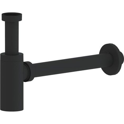 Siphon de lavabo Swiss Aqua Technologies Project 5/4 DN32 noir plastique mat SATSIFMPLB (1/2)
