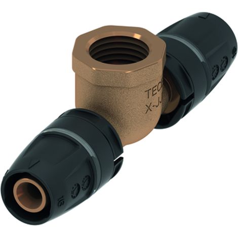 TECE TECElogo-Push Té IG Dimension 32 x Rp 1 x 32, Bronze rouge/Si, 8713405