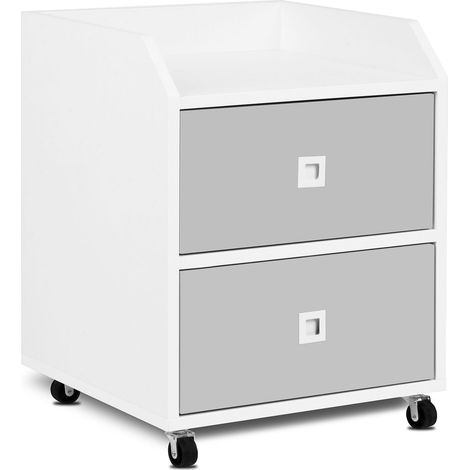 KONSIMO MIRUM Rollcontainer, Weiß (1/2)