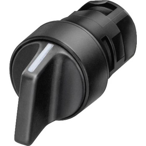 [GEBRAUCHT] B-Ware Siemens Knebelschalter 3SB2000-2EB01 Knebel schwarz IP65 300000 Betätigungen (1/2)