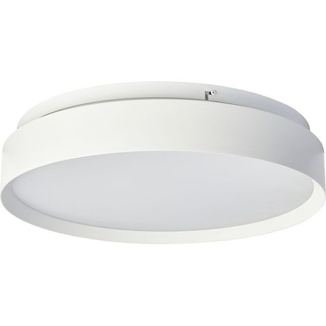Plafonnier MILA 2 45cm 3000K 40W 3800lm rond blanc mat - EUROPOLE - 34804