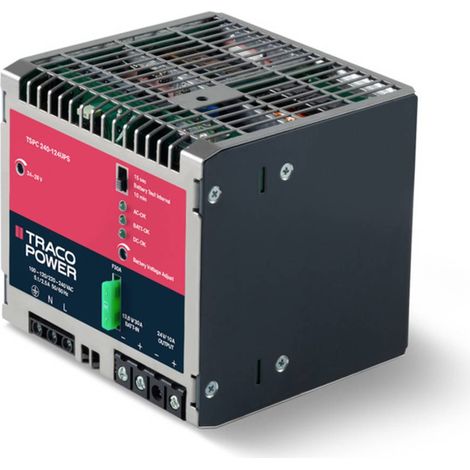 TracoPower TSPC 240-124UPS Alimentatore per guida DIN 12 A 240 W Num. uscite:1 x Contenuto 1 pz.