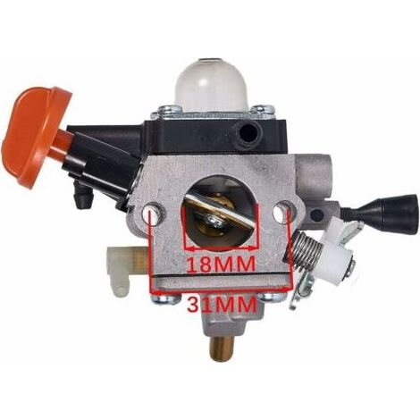 4180-120-0615 Carburateur FS91 pour Stihl FS91 FS91R FS111 FS89 HT102 HT103 FC91 FC96 KM91 KM91R KM111 FC111 Débroussailleuse - avec kit de filtre à air