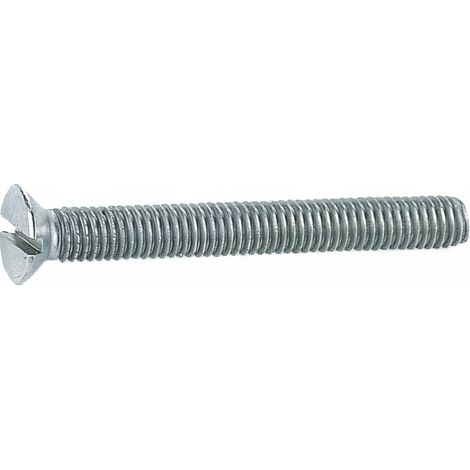 50 Vis métaux tête fraisée fendue DIN963 inox A2 - diamètre 8 mm - Longueur 25 mm mm - Diamètre 8 mm