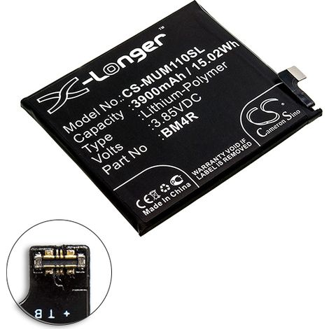 NX - Batterie téléphone, smartphone, GSM pour Xiaomi 3.85V 3900mAh - BM4R (1/3)