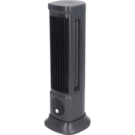 Ventilador de torre de escritorio sin aspas, profesional, eficiente y silencioso, con 3 velocidades ajustables, ideal para el dormitorio o la oficina en casa. (1/5)