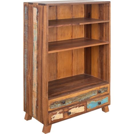Signes Grimalt Estantería Muebles Estanteria 1 Cajon Mueble Auxiliar Marrón 40x80x120cm 34304 (1/3)