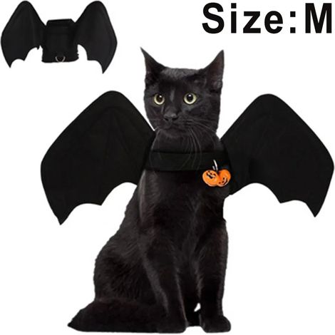 Halloween-Hundekostüm, Fledermauskostüm für Haustiere für Halloween-Partys und besondere Anlässe, geeignet für Kätzchen und Welpen