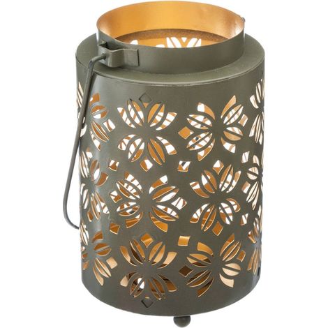 Lanterne design métal H13cm - Atmosphera créateur d'intérieur