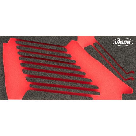 VIGOR Insert en mousse souple vide V6722-L