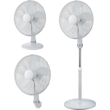 OPTEX VENTILATEUR 3 EN 1 - COLONNE 45 CM. 3 VITESSES ET 3 LAMES ANTI BRUIT. (1/4)