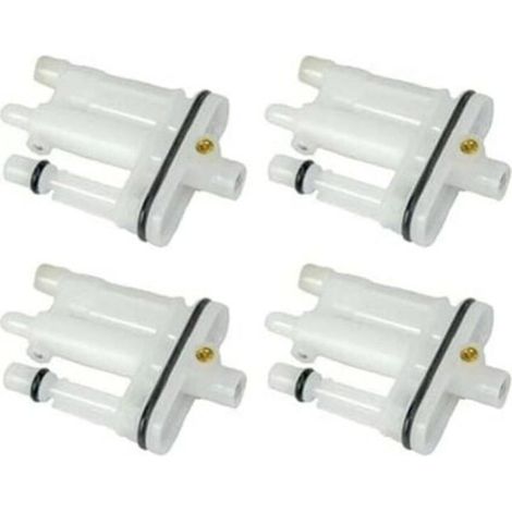 HOXILEELEOJeu de 4 injecteurs de carburateur - Pièces détachées pour modèles de moteur BRIGGS (1/4)