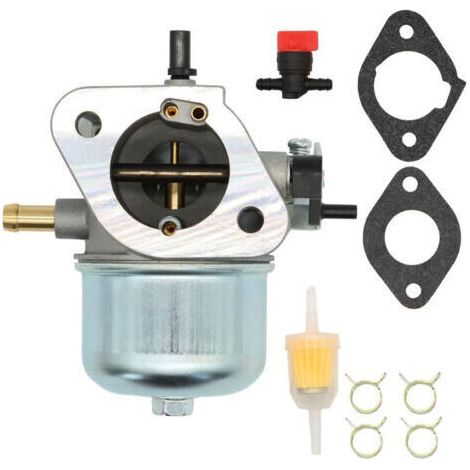 Vergaser 15003-7101 als Ersatz für Kawasaki FH430V, FH381V, FH541V und FS481V Motoren. Ersetzt die Vergaser 15003-7047, 15004-7057, 15003-7107 und 15003-7054. Inklusive Dichtung und Kraftstofffilter.