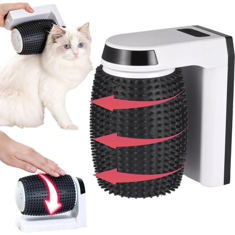Grattoir d'angle pour Chat - Masseur de Chat Rotatif (1/5)