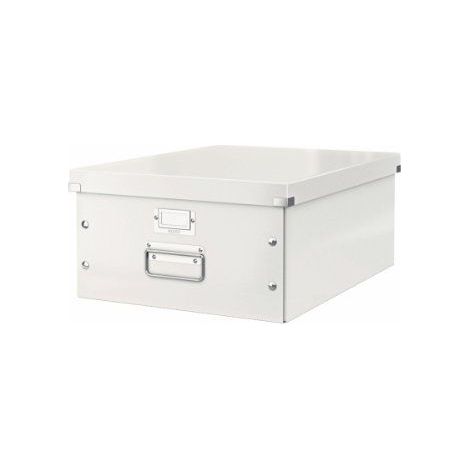 Leitz Click & Store Caja de almacenamiento plegable blanca (1/2)