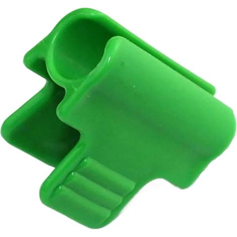 Clips pour films de serre, paquet de 24 - clips en plastique pour films, filets et arches de tunnel, accessoires de serre, convient aux diamètres de 11 mm. (1/5)