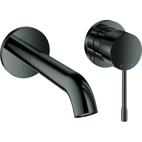 Grohe Essence, mitigeur lavabo 2 trous, saillie 183mm, montage (1/2)