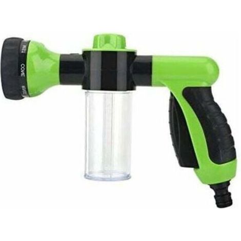 Lave-Auto Multifonctionnel à Haute Pression 6M Pistolet à Eau à Mousse pour Lavage de Machine ou Voiture/Jardin Pistolet de Pulvérisateur nettoyant Voiture & Jardin Nettoyage (vert)