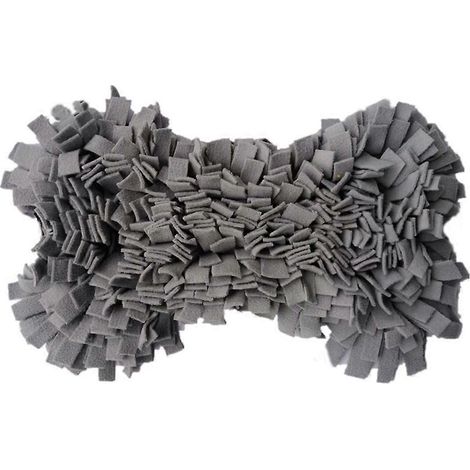 Knochenförmige Schnüffelmatte für Hunde, Geruchstrainingsdecke, Schnüffelkissen, Futternapf mit Futterspender, Teppich