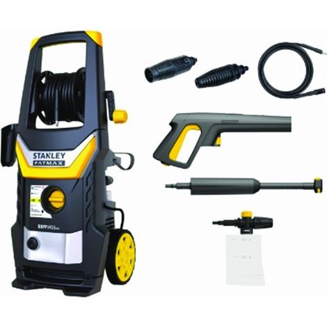 Hidrolimpiadora Stanley ST-SXFPW26DSS-E 2600W – 180 bar, 500 l/h, con Carrete de Manguera