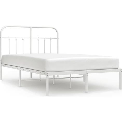 Maison Exclusive - Estructura cama sin colchón con cabecero metal (1/5)