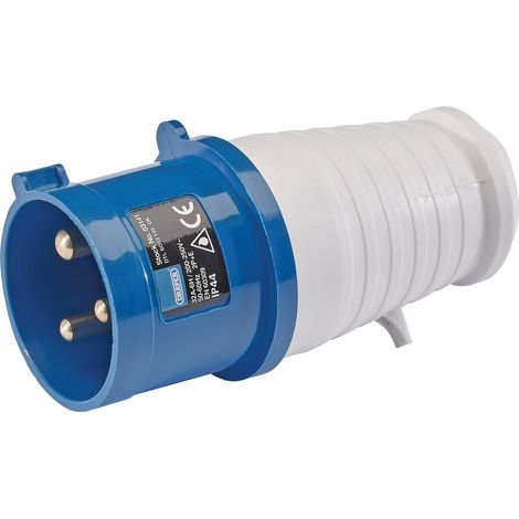 Draper 03141 230V IP44 Site Plug, 32A (1/5)