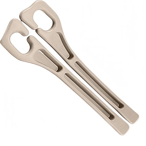 2 riempifessura auto anticaduta con vano, universali, crema (1/4)
