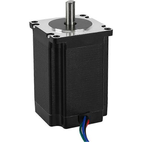 Moteur pas à pas 57, 1,2 N, 82 mm, 2,8 A, biphasé, 4 fils, pour imprimantes 3D et machines de gravure DIY (1/5)
