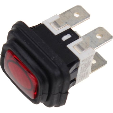 Polti - drukschakelaar - bipolair - rood - m0006233 -