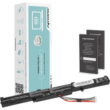 Batería A41N1611 para Asus ROG Strix GL553V GL742V GL752V (1/5)