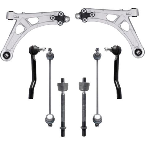 KIT BRACCIO OSCILLANTE 8 PEZZI COMPATIBILE CON PEUGEOT RIFTER 1.5 BlueHDi 130 / Kit Sospensione Completo OE/OEM / Bracci Oscillanti + Testine Sterzo / Sostituzione Diretta OEM