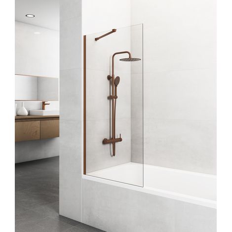Panel de Bañera Fijo Screen Cobre Transparente 85 cm - GME (1/3)