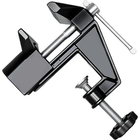 Tornillo de banco ajustable para escultura, reparación y manualidades  Mini abrazadera para artistas profesionales, talleres, oficinas, carpintería y grabado. (1/5)