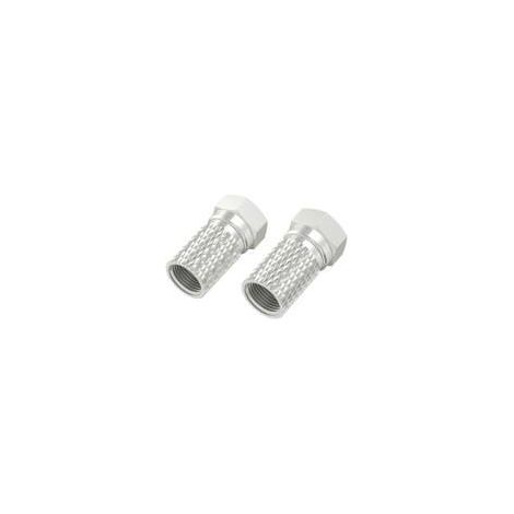 Conector F Hama 4047443431950 6,8 mm rosca interna 2 piezas