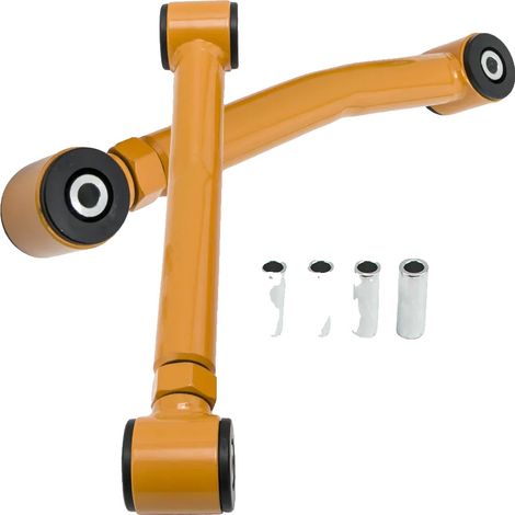 Brazos de control ajustables con un rango de longitud de 0 a 2,6 pulgadas, longitud máxima de 17,9 pulgadas, longitud mínima de 15,27 pulgadas, peso del paquete de 17,68 libras, compatibilidad con Jee (1/5)