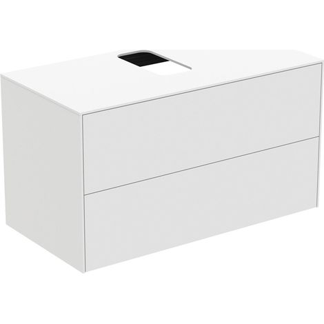 IS Obere Schubladenfront Conca f. WTU 980x267mm Weiß