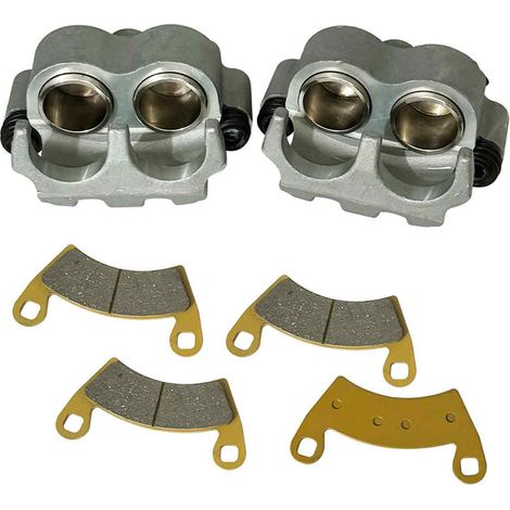 Paire d'étriers de frein avant avec plaquettes de frein 1911284, remplacement pour Polaris Ranger 500 570 700 800 900 902D 1000 HST (1/5)