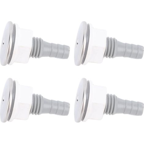 Buse à Jet de bulles d'air pour baignoire, 4 pièces, PVC SPA droit pour accessoire de piscine (1/5)