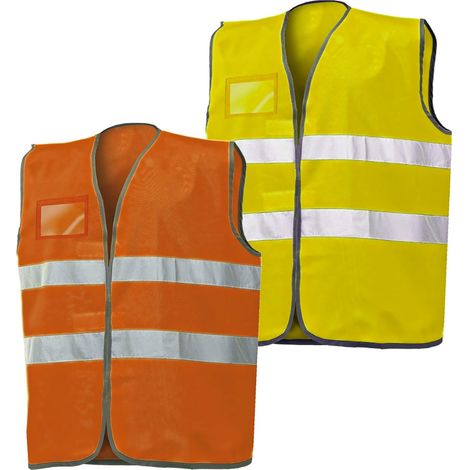 Gilet da lavoro ad alta visibilità Industrial Starter 01210NB - - Giallo (1/3)