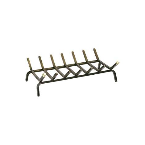 BRUCIALEGNA RETTANGOLARE A 7 BARRE cm.55x35x16h. (623) MILLE